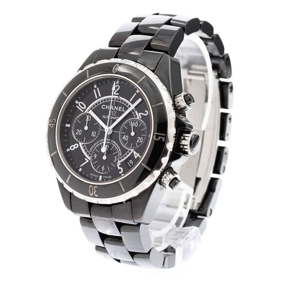 CHANEL J12 H0940 41MM Black Ceramic black Dial Automatic Men's Watch_881868 - Picture 2 of 6